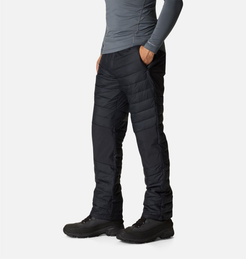 Black Columbia Powder Lite Insulated Men's Pants | 94321YTGQ