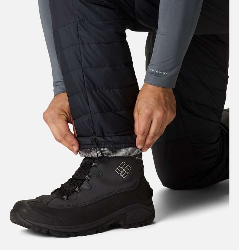 Black Columbia Powder Lite Insulated Men's Pants | 94321YTGQ