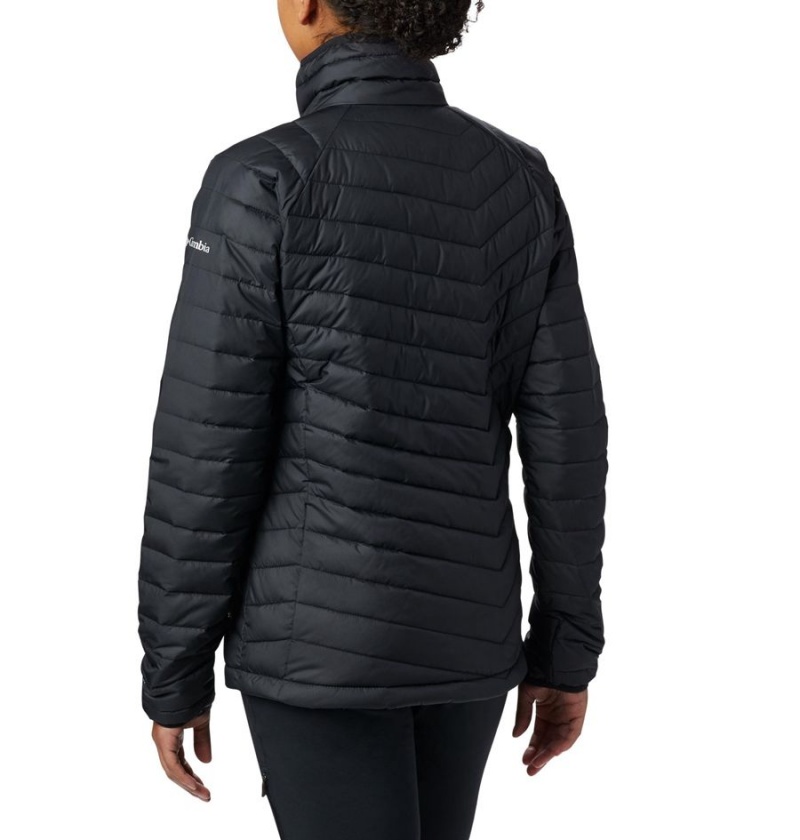 Black Columbia Powder Lite Women's Puffer Jacket | 14973GIYW