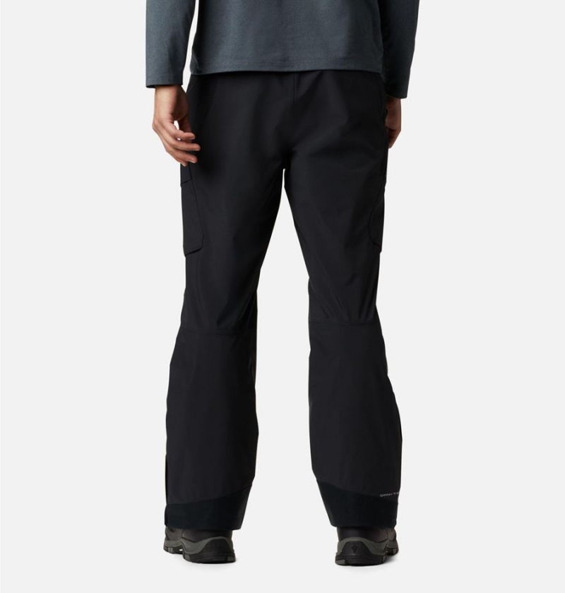 Black Columbia Powder Stash Ski Men's Pants | 56187HUBT