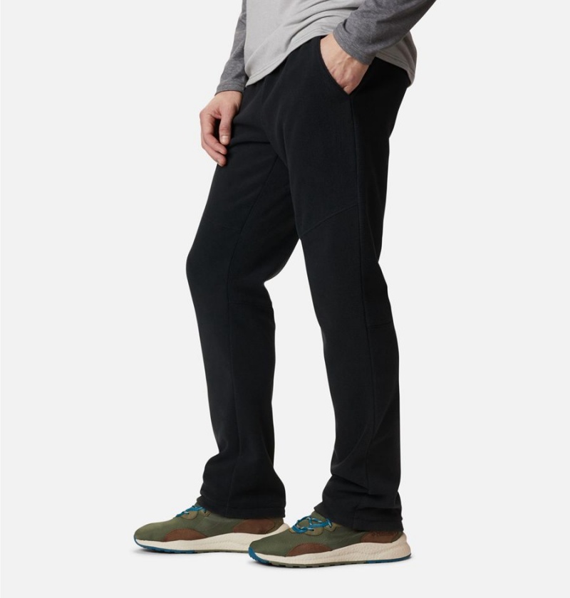 Black Columbia Rapid Expedition Fleece Men's Pants | 40962VKUZ