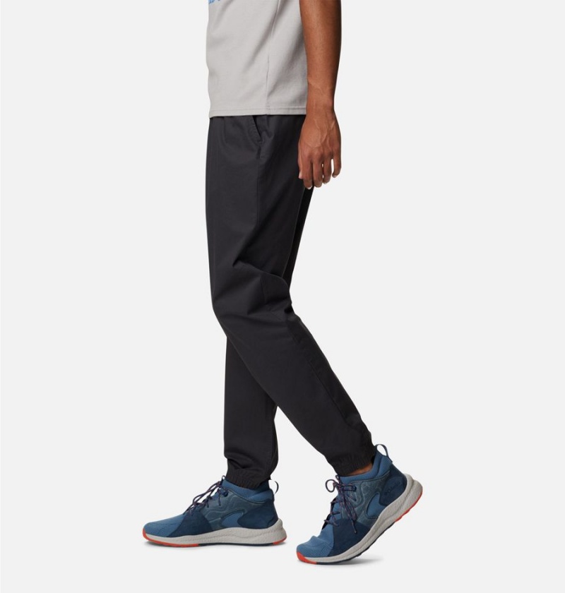 Black Columbia Rapid Rivers Joggers Men's Pants | 27690FICD