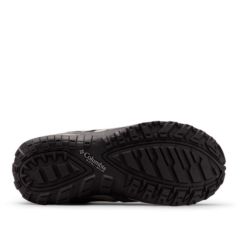 Black Columbia Redmond Waterproof Kids' Sneakers | 06257RQEM