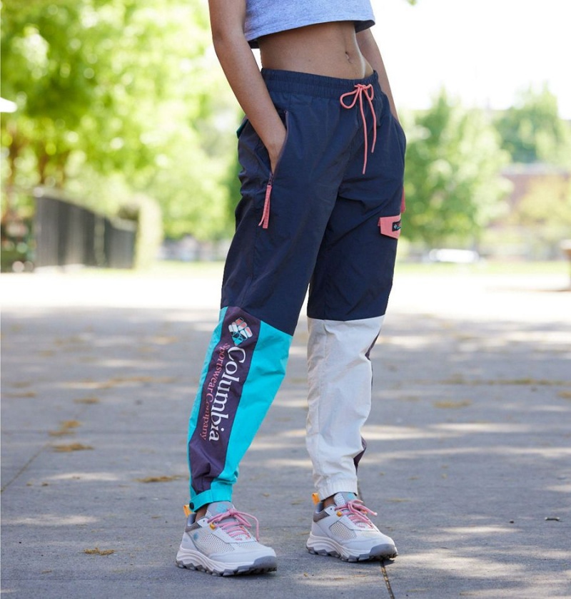 Black Columbia Riptide Retro Women's Pants | 50319HZWL