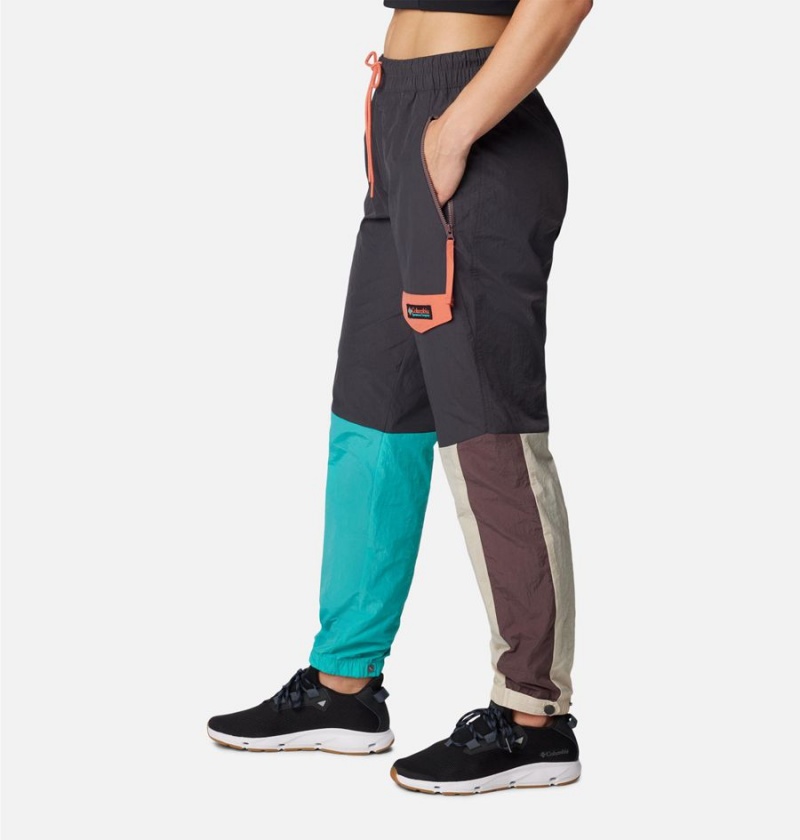 Black Columbia Riptide Retro Women's Pants | 50319HZWL