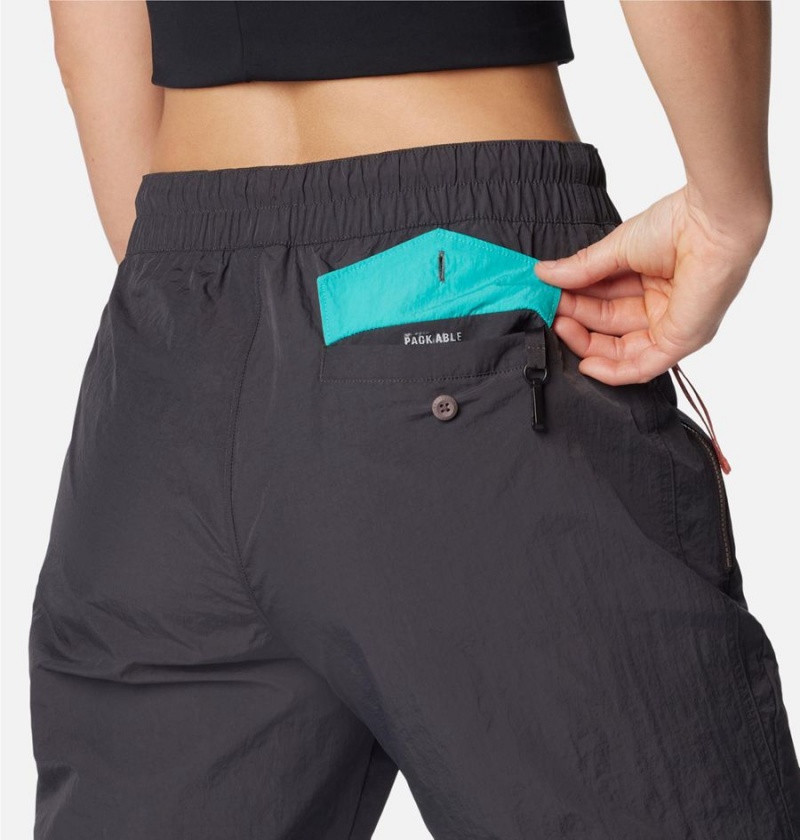 Black Columbia Riptide Retro Women's Pants | 50319HZWL