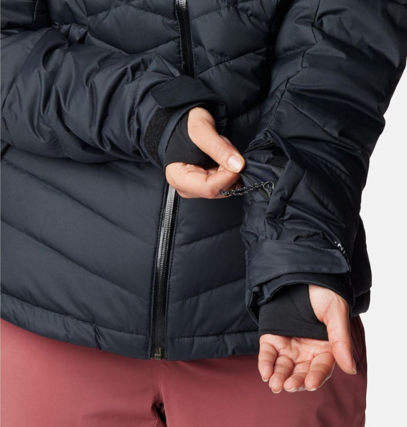 Black Columbia Roaring Fork Women's Puffer Jacket | 31609FSLB