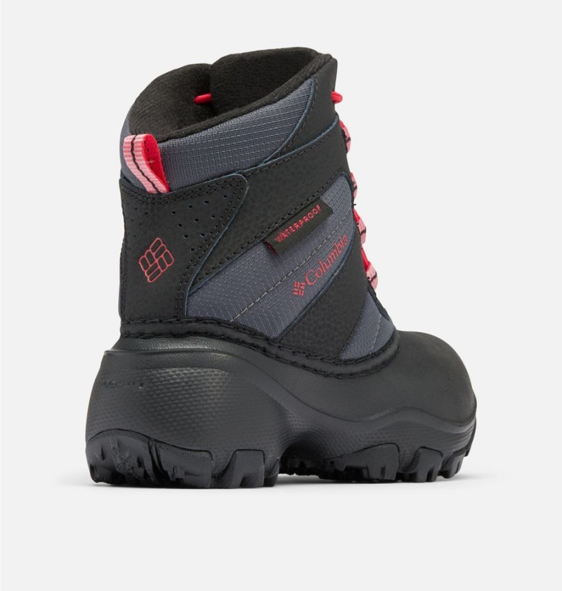 Black Columbia Rope Tow III Waterproof Warm Winter Kids' Boots | 13047VHGM