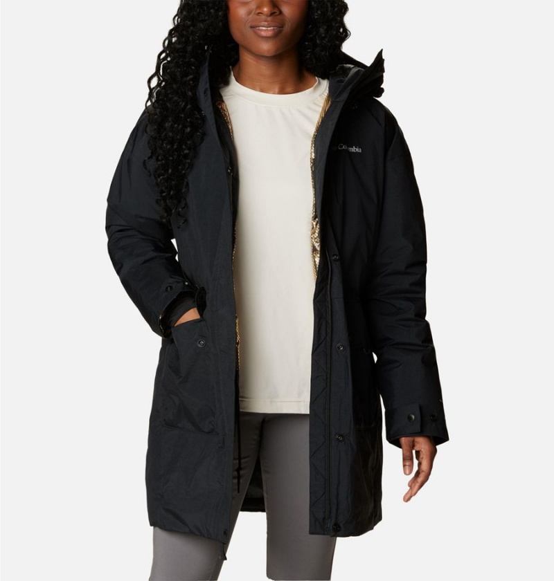 Black Columbia Rosewood Women's Coats | 37598MLAX