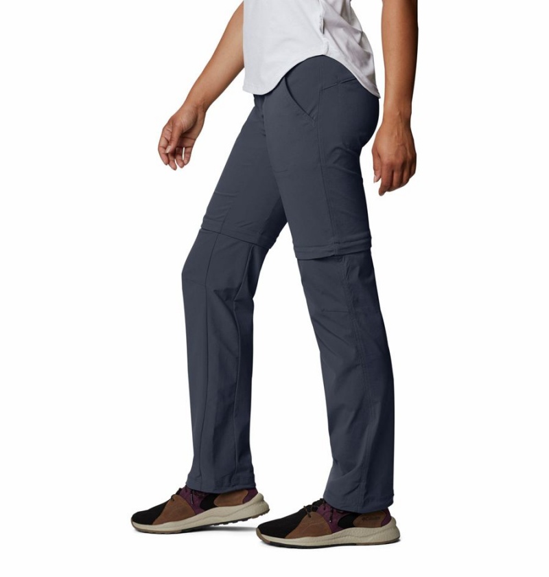 Black Columbia Saturday Trail II Stretch Convertible Women's Pants | 46901JEYL