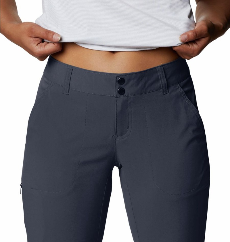 Black Columbia Saturday Trail II Stretch Convertible Women's Pants | 46901JEYL