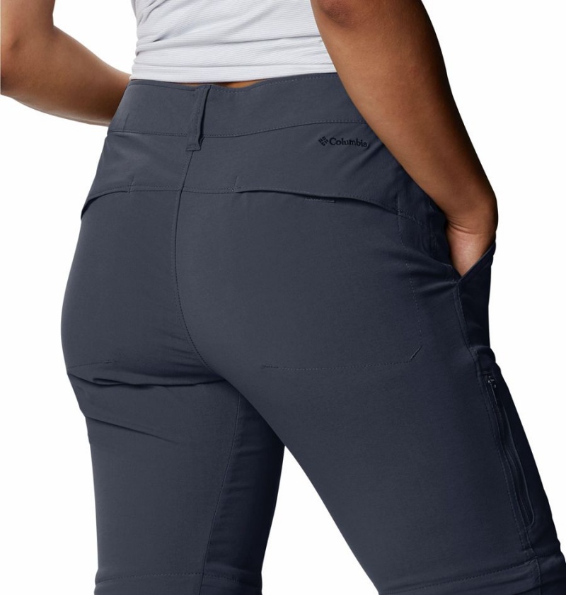 Black Columbia Saturday Trail II Stretch Convertible Women's Pants | 46901JEYL