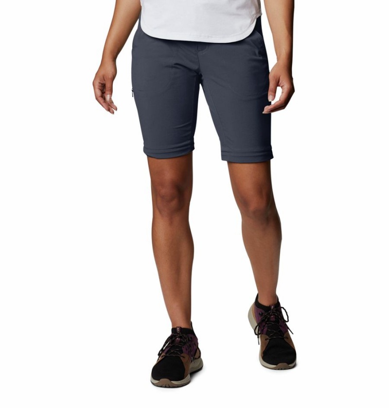 Black Columbia Saturday Trail II Stretch Convertible Women's Pants | 46901JEYL