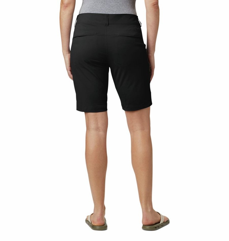 Black Columbia Saturday Trail Long Women's Shorts | 71053CLUV