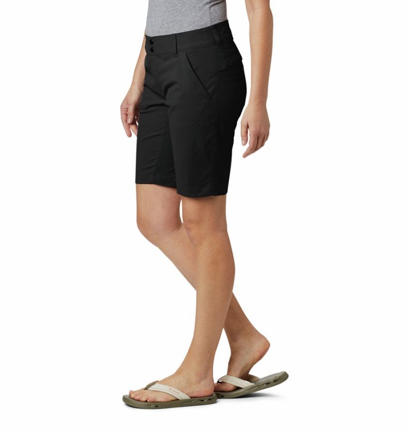 Black Columbia Saturday Trail Long Women's Shorts | 71053CLUV