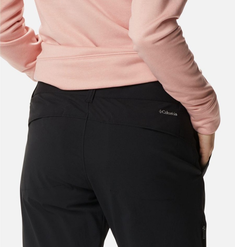 Black Columbia Saturday Trail Stretch Women's Pants | 25379MNHY