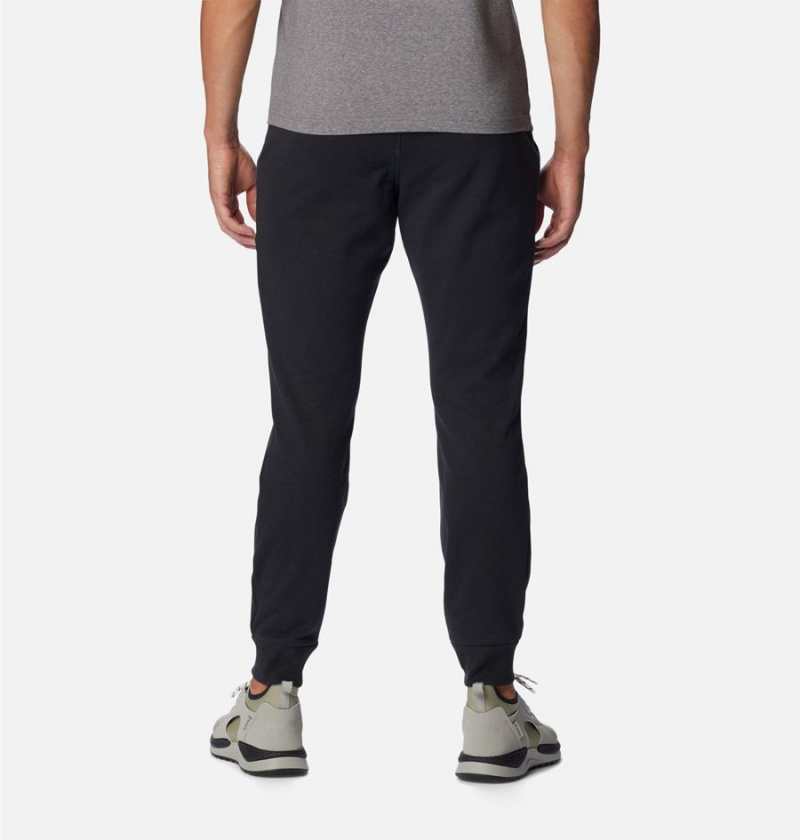 Black Columbia Shell Ridge Sweat Joggers Men's Pants | 94537SVLK