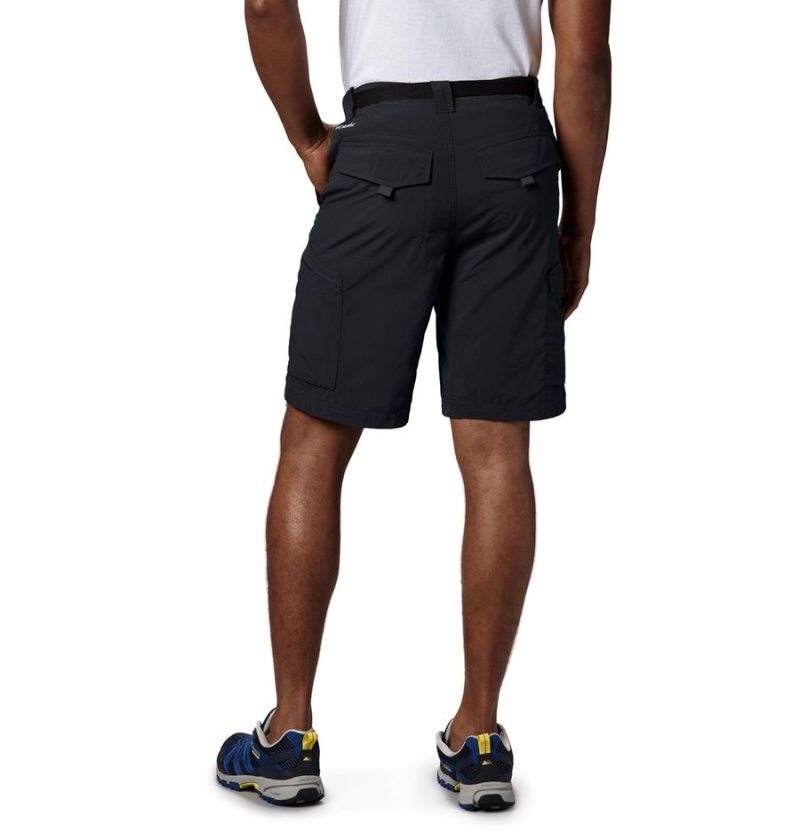 Black Columbia Silver Ridge Cargo Men's Shorts | 83075RMFX