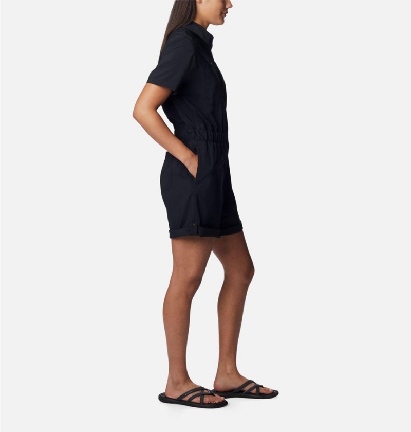 Black Columbia Silver Ridge Utility Women's Dress | 63874SQWJ