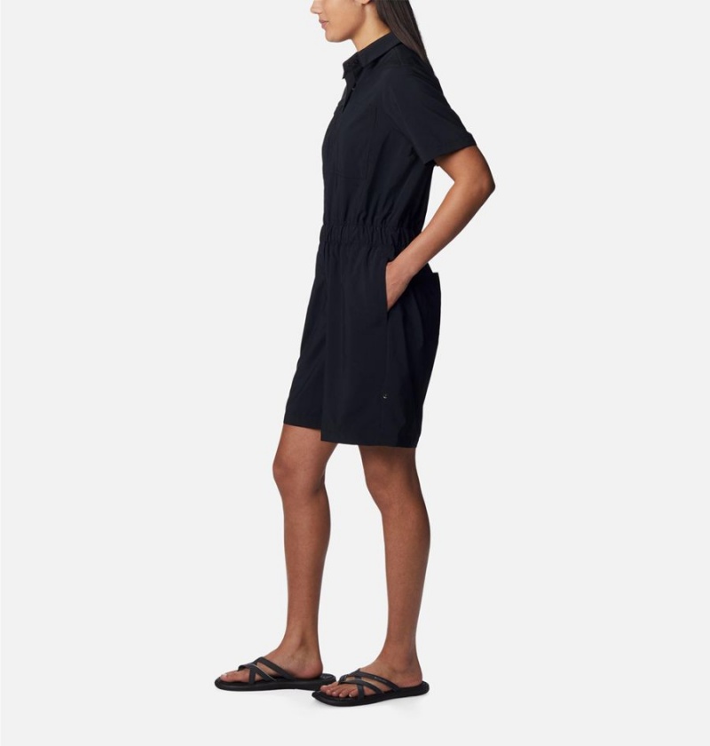 Black Columbia Silver Ridge Utility Women's Dress | 63874SQWJ