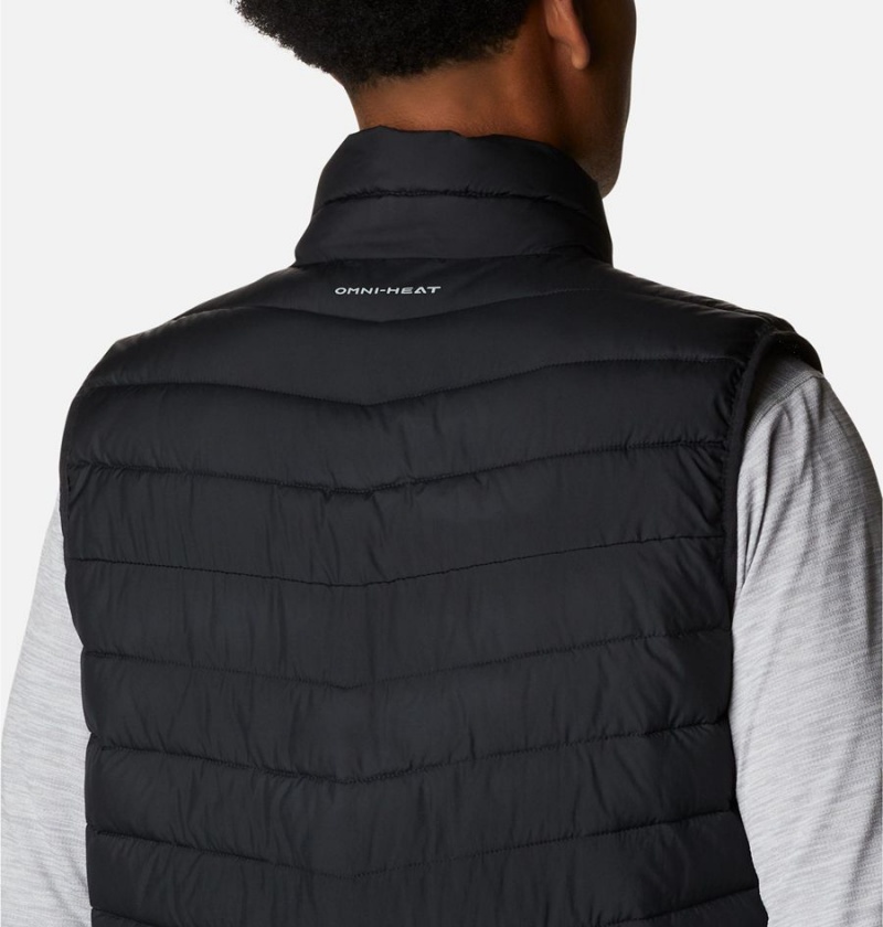 Black Columbia Slope Edge Men's Vest | 17069LMGJ