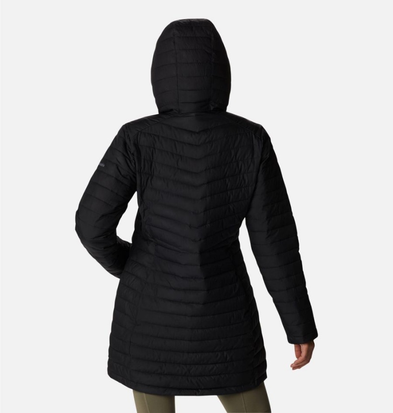 Black Columbia Slope Edge Mid Women's Coats | 40572BRGI