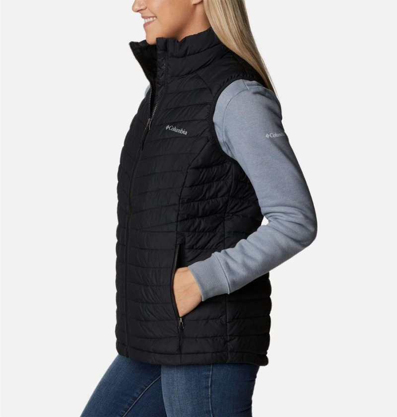 Black Columbia Slope Edge Women's Vest | 89342XGOD