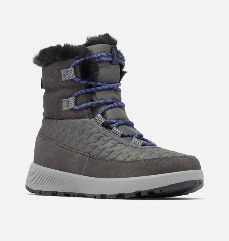 Black Columbia Slopeside Peak Luxe Women's Boots | 21863DWCT