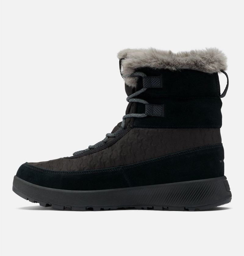 Black Columbia Slopeside Peak Luxe Women's Boots | 36458SDJN