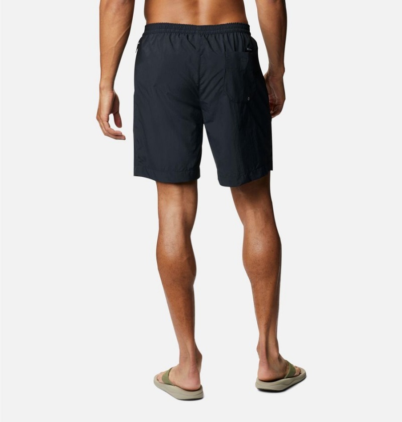 Black Columbia Summerdry Men's Shorts | 92806UVEN