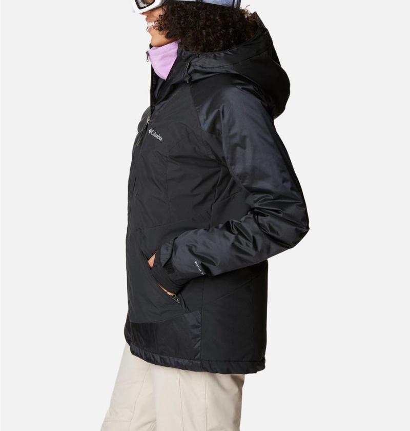 Black Columbia Sweet Shredder II Insulated Women's Ski Jacket | 05632ANRP