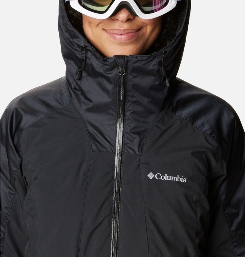 Black Columbia Sweet Shredder II Insulated Women's Ski Jacket | 05632ANRP