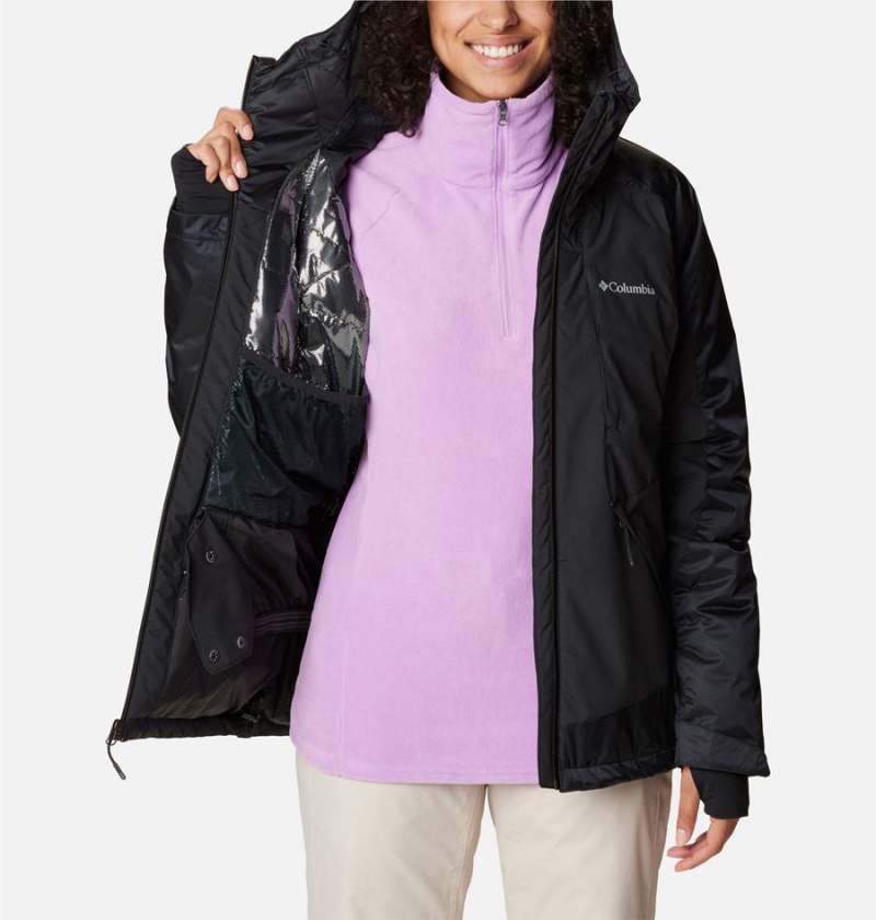 Black Columbia Sweet Shredder II Insulated Women's Ski Jacket | 05632ANRP