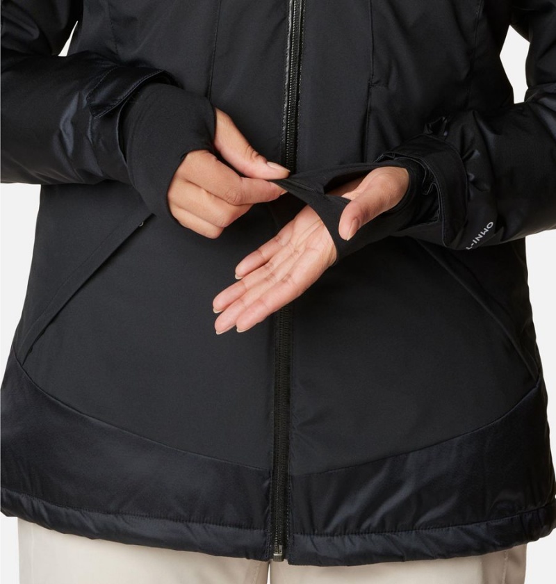 Black Columbia Sweet Shredder II Insulated Women's Ski Jacket | 05632ANRP