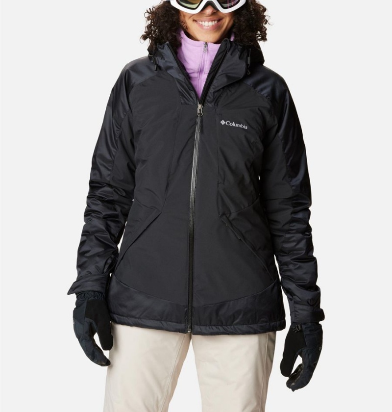 Black Columbia Sweet Shredder II Insulated Women\'s Ski Jacket | 05632ANRP