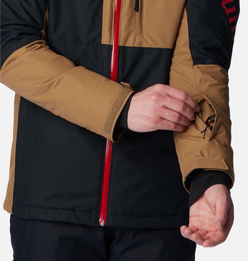 Black Columbia Timberturner II Men's Ski Jacket | 86973XVMJ