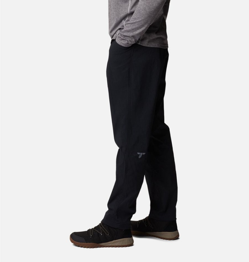 Black Columbia Titan Pass Lightweight Men's Pants | 92840YJZI