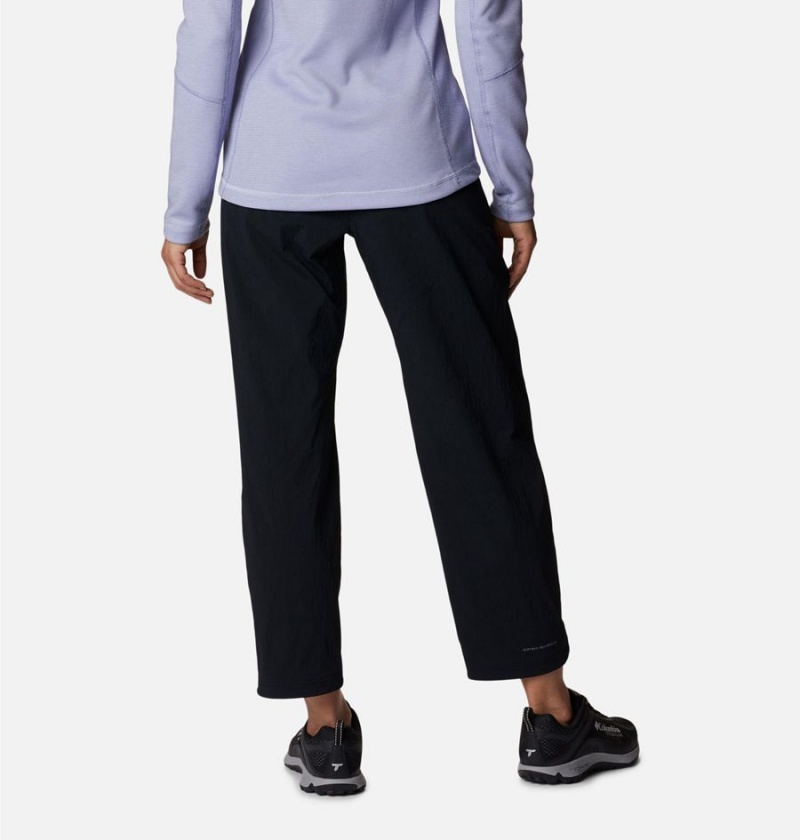 Black Columbia Titan Pass Lightweight Women's Pants | 31462VLFQ