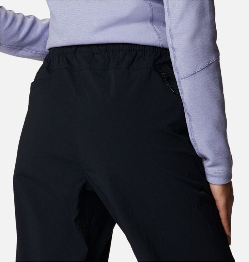 Black Columbia Titan Pass Lightweight Women's Pants | 31462VLFQ