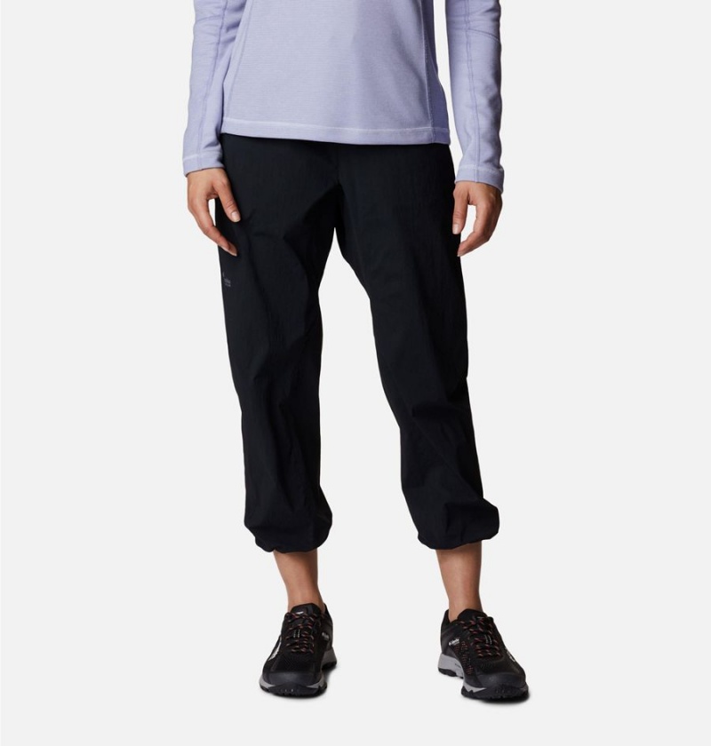 Black Columbia Titan Pass Lightweight Women's Pants | 31462VLFQ