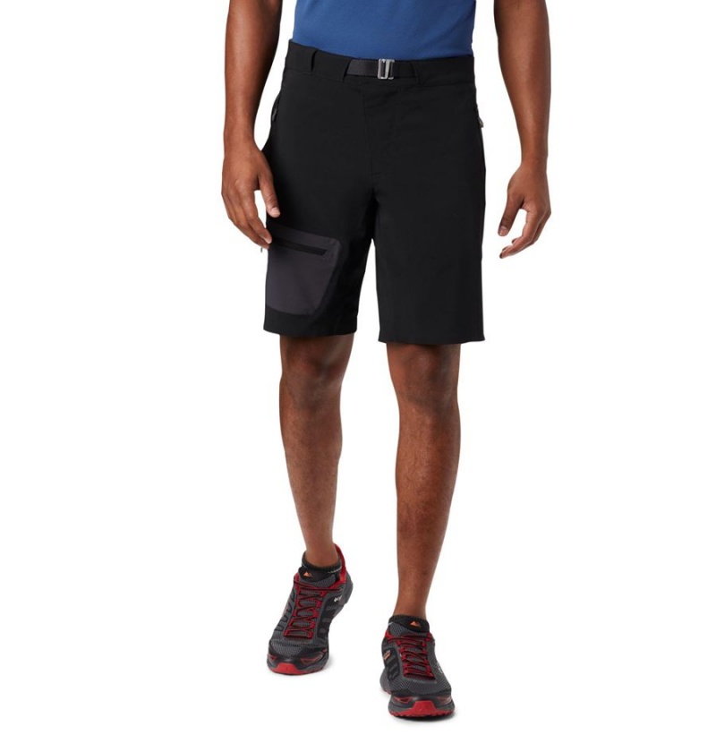 Black Columbia Titan Pass Men\'s Shorts | 46290OSWL