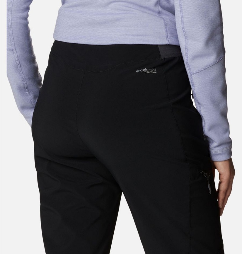 Black Columbia Titan Pass Women's Pants | 09438VHPX