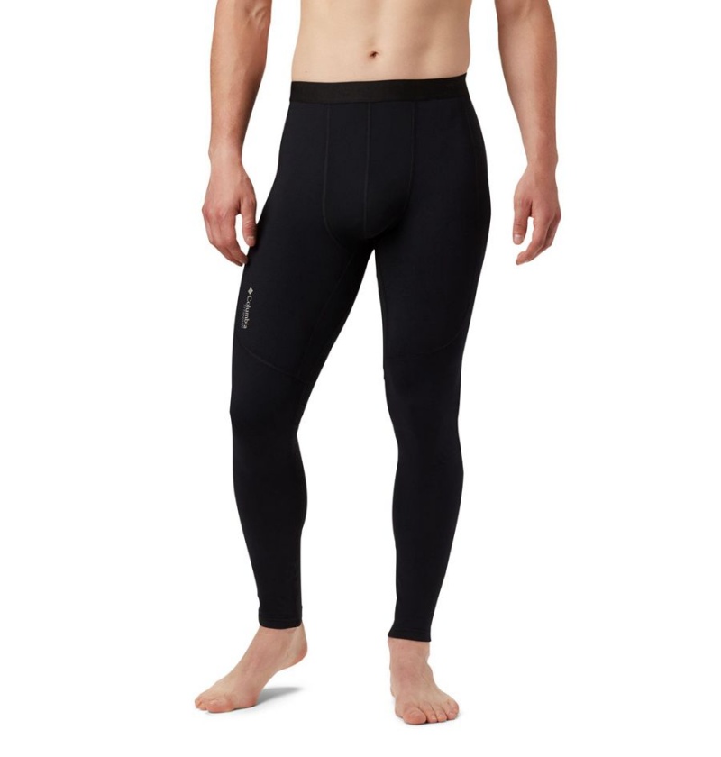 Black Columbia Titanium Omni Heat 3D Knit Tight Men\'s Pants | 30461ACRB