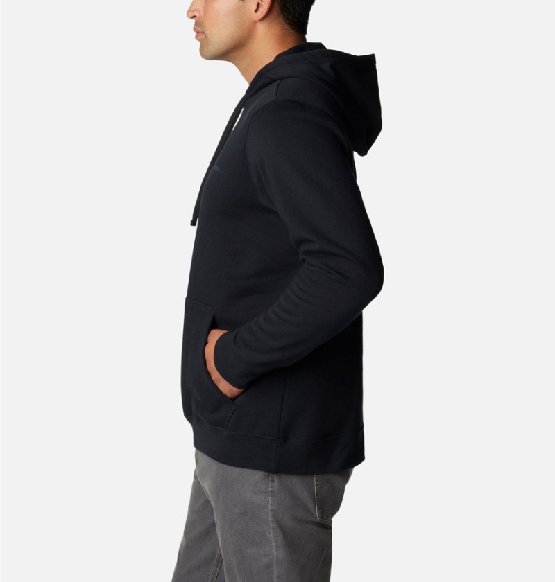 Black Columbia Trek Men's Hoodie | 16097YOCZ