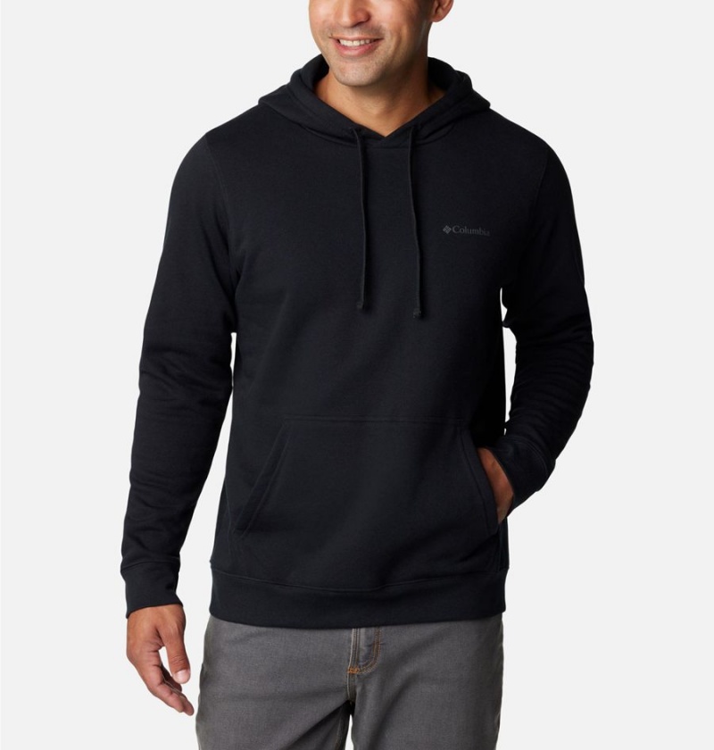 Black Columbia Trek Men\'s Hoodie | 16097YOCZ