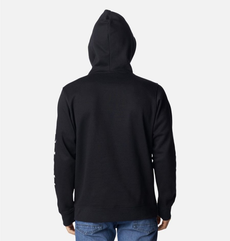 Black Columbia Trek Men's Hoodie | 64135MGKY