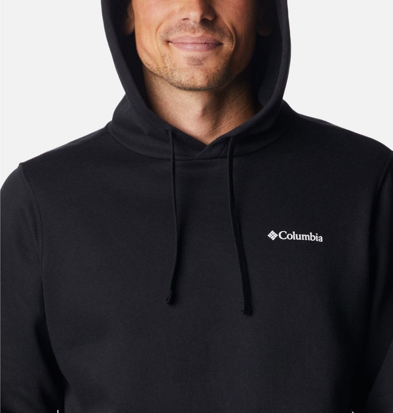 Black Columbia Trek Men's Hoodie | 64135MGKY