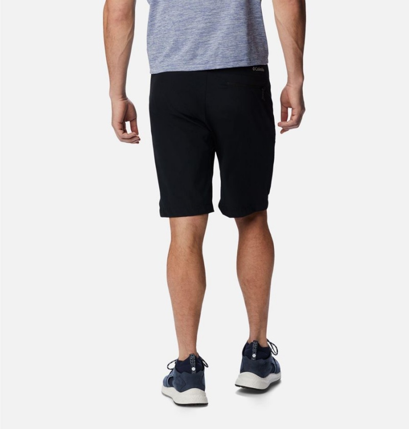 Black Columbia Triple Canyon II Men's Shorts | 63987EXIC