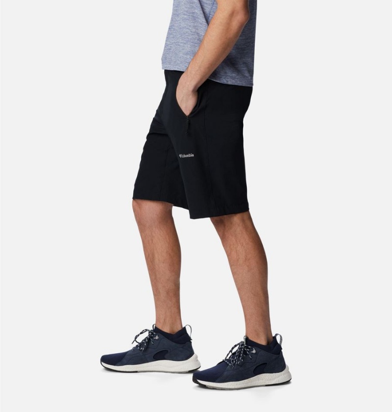 Black Columbia Triple Canyon II Men's Shorts | 63987EXIC