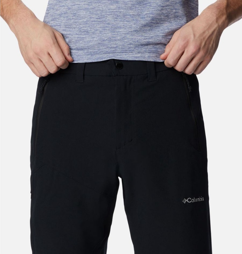 Black Columbia Triple Canyon II Men's Shorts | 63987EXIC